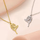Literary Rose Necklace Female Simple Rose Necklace Temperament Small Flower Necklace