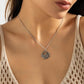 Jewelry creative hip-hop single-layer hollow vine leaf mushroom necklace retro geometric ring necklace female