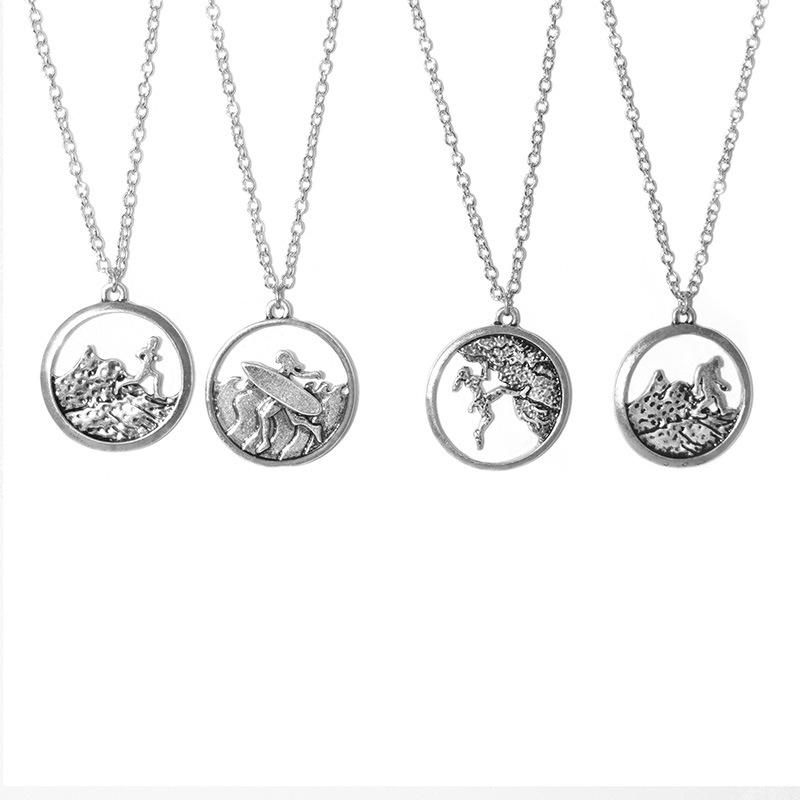 Explosive Sports Jewelry Circle Running Necklace