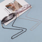 Rice bead glasses chain 72cm metal chain temperament mask chain pearl anti-lost hanging neck sunglasses chain