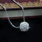 Exquisite jewelry Shambhala diamond ball pearl necklace diamond clavicle chain stall