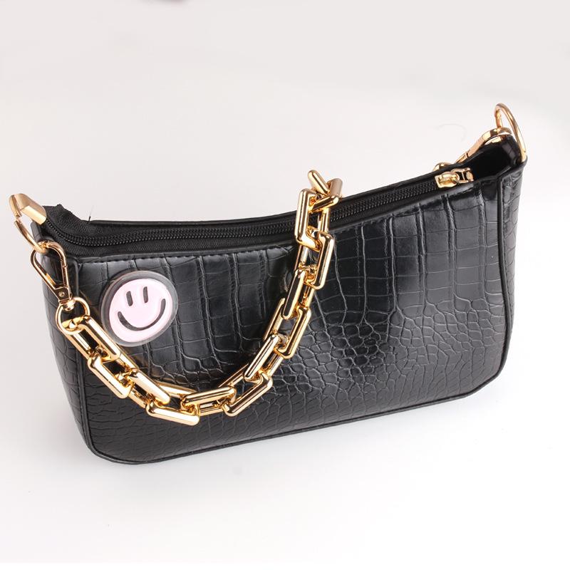 Fashion trend bag chain shoulder bag shoulder strap chain metal bag chain diagonal chain accessories