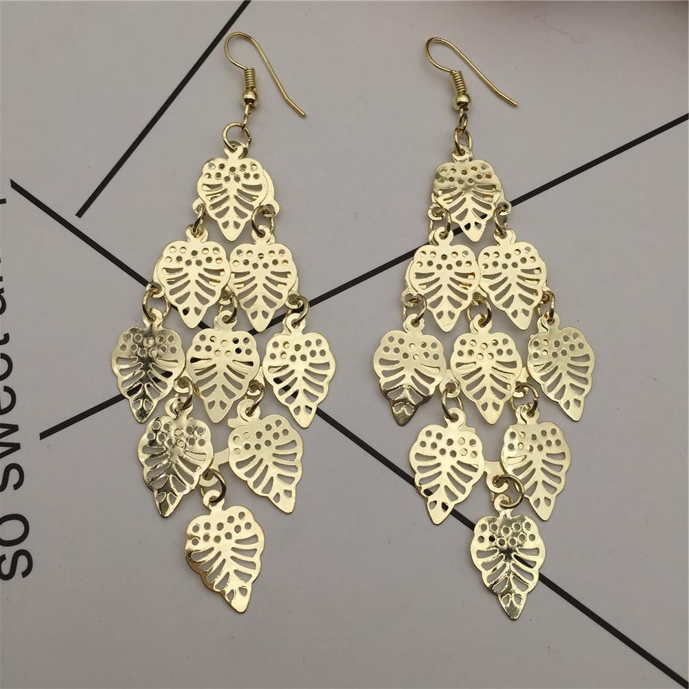 Strawberry metal sheet female earrings earrings rhombus string long ear hanging street stall accessories