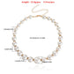 Jewelry colorful light luxury micro-diamond imitation Baroque pearl necklace female all-match y2k beaded necklace ins