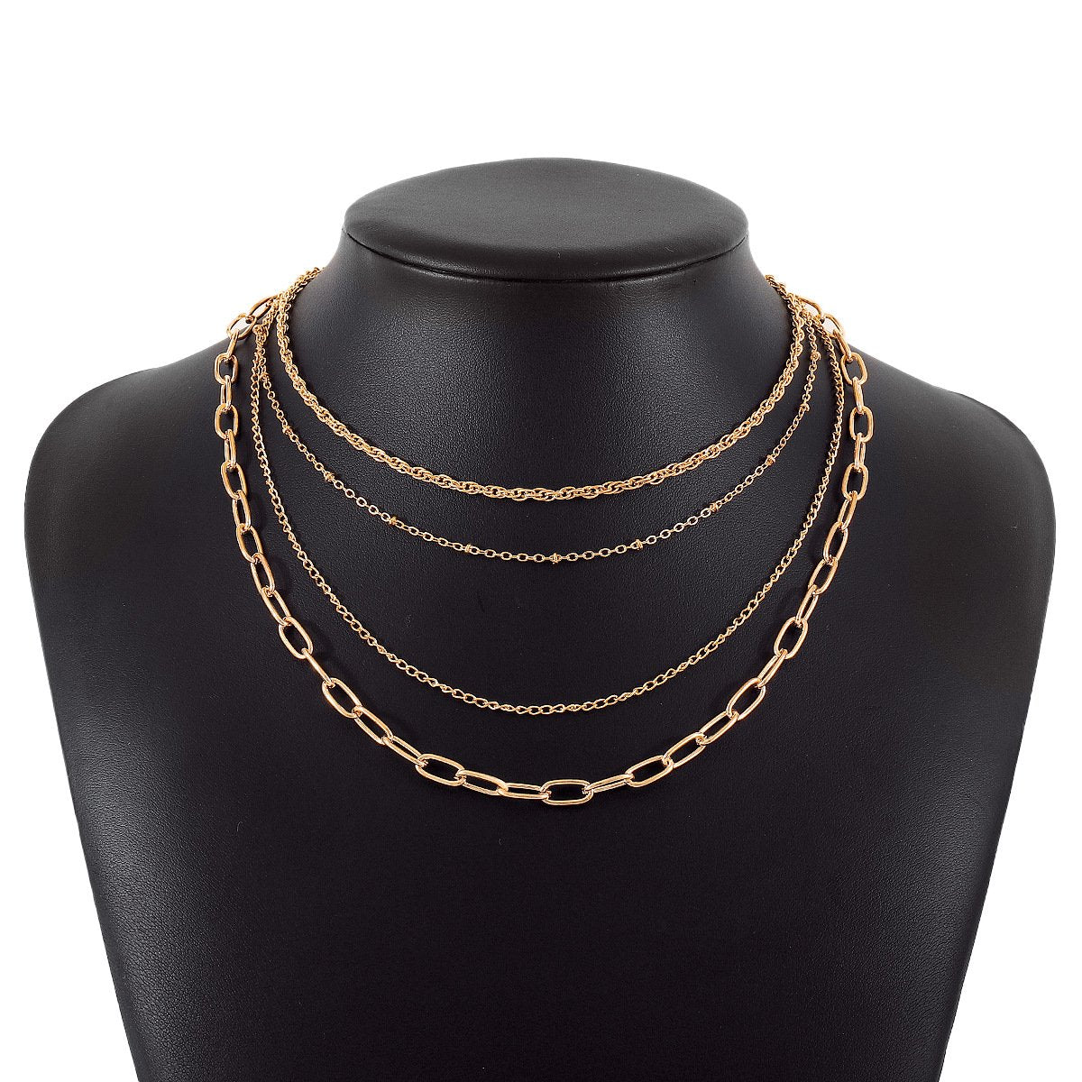 N1239 Necklace Simple Geometric Chain Necklace Personality Mix and Match Necklace Women