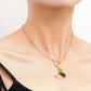 Jewelry Colorful Butterfly Pendant Necklace Sweater Chain Women's Versatile Fashion Advanced Design Sense Necklace