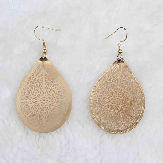 Ladies Spider Web Pendant Earrings Simple Cheap Alloy Personality Accessories Party Exclusive