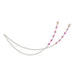 Jewelry fashion gold love mask chain simple multi-purpose anti-lost anti-drop glasses chain accessories