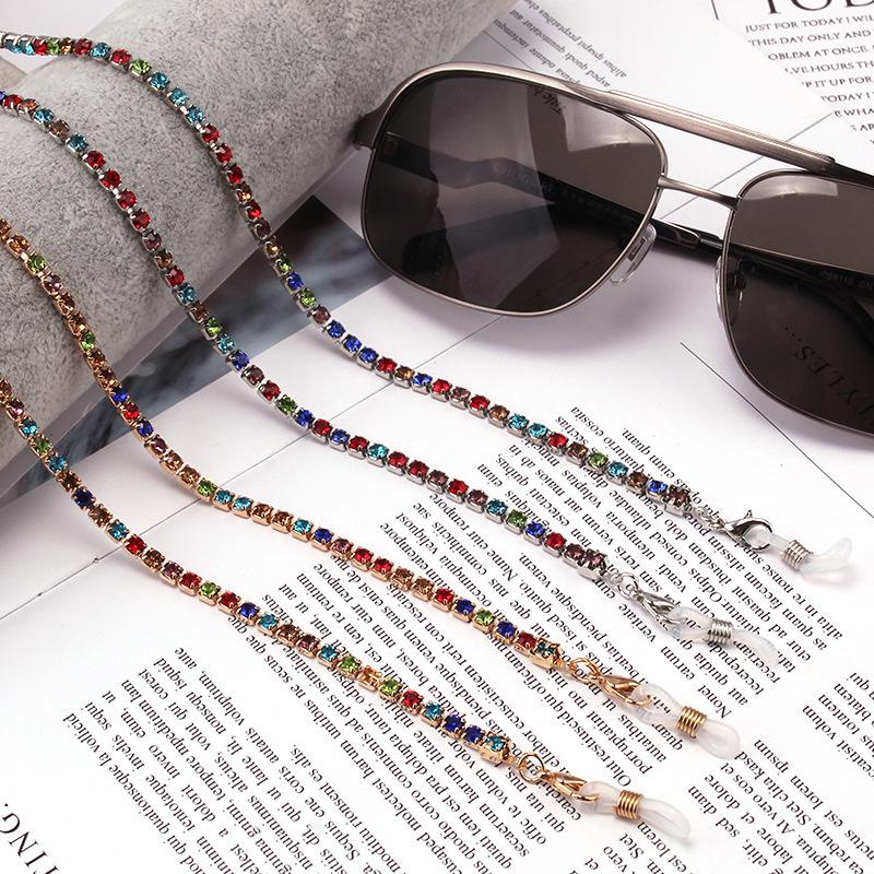 Mask chain 72cm copper claw chain mask rope trendy diamond-studded glasses chain fashion anti-lost hanging chain accessories