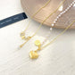 Ins Love Pearl Pull-out Necklace Fashion Light Luxury Niche Design Micro-inlaid Zircon Butterfly Sweater Chain