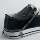 Jewelry personality diamond letter BAY pendant shoe chain accessories female punk simple niche shoe decoration