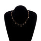 Jewelry Hand-bent Rhinestone Painted Flower Necklace Femininity Versatile Trendy Personality Pendant