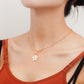 JewelrySimple FlowersFresh and SweetClavicle Chain NecklaceNortheast VersatileLight LuxuryNatural Necklace