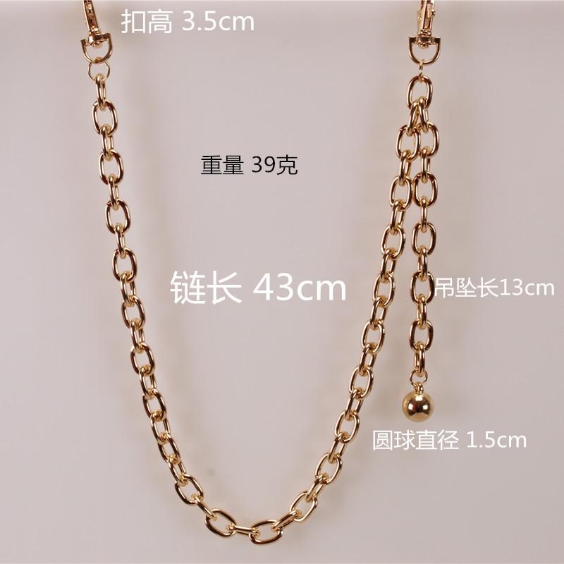 Accessories Hong Kong personality trend song U-shaped waist chain ins hip-hop belt pants chain