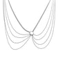 Jewelry personality simple fashion body chain female exaggerated retro chain multi-layer geometric waist chain