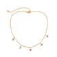 Jewelry Fashion Sweet Cool Diamond Pendant Necklace Retro Simple Metal Chain Clavicle Necklace