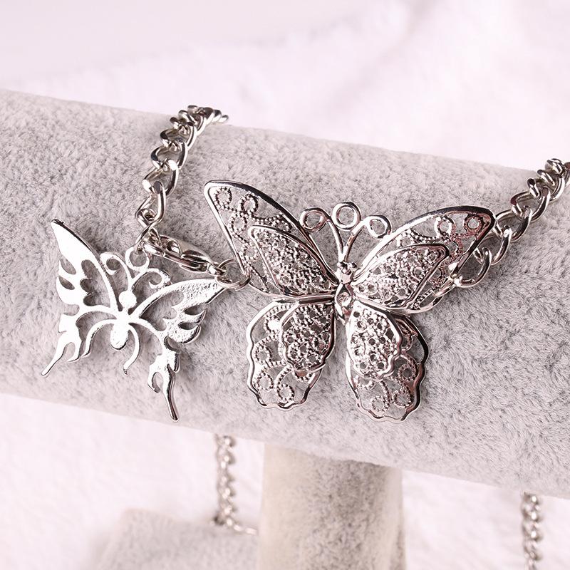 Jewelry sexy simple butterfly pendant body chain retro hip-hop ins empty butterfly waist chain