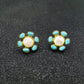 Jewelry fashion pearl turquoise earrings female minority design sense simple earrings jewelry