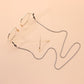 Jewelry 2mm Snake Bone Chain Glasses Chain Fashion Versatile Mask Mask Fixed Accessories