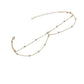 Jewelry Fashion Ball Rhinestone Necklace Female Simple Metal Chain Rhinestone Clavicle Necklace Jewelry