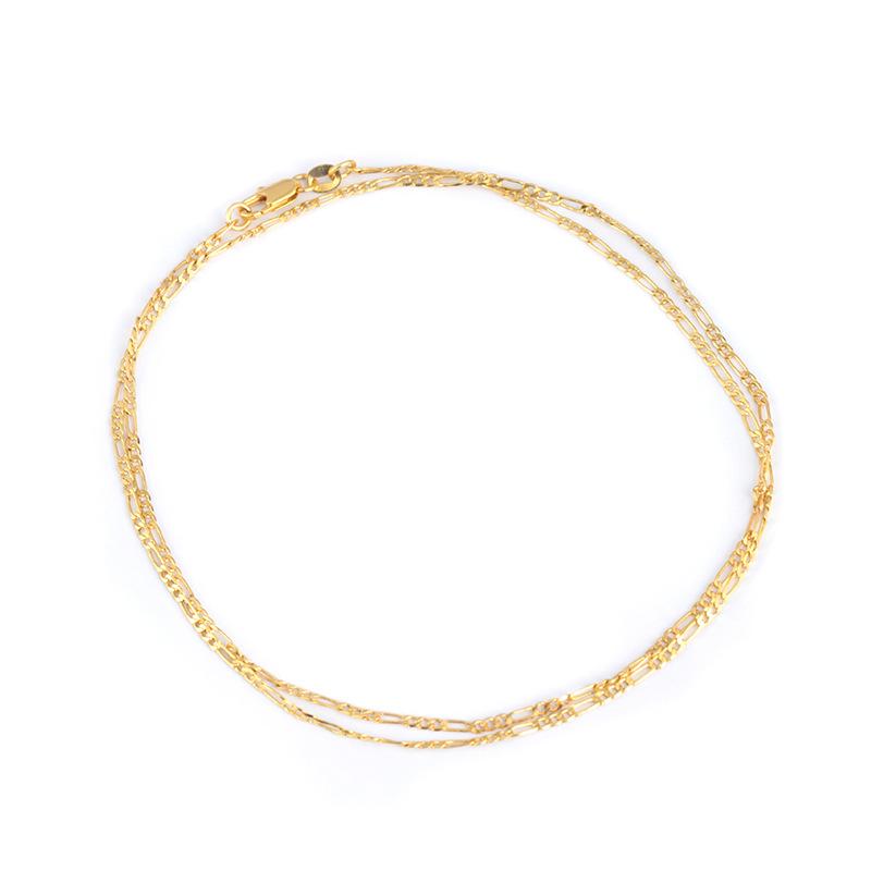 Jewelry Fashion 18K Necklace Personality NK Chain Necklace Copper Chain Best Selling Jewelry