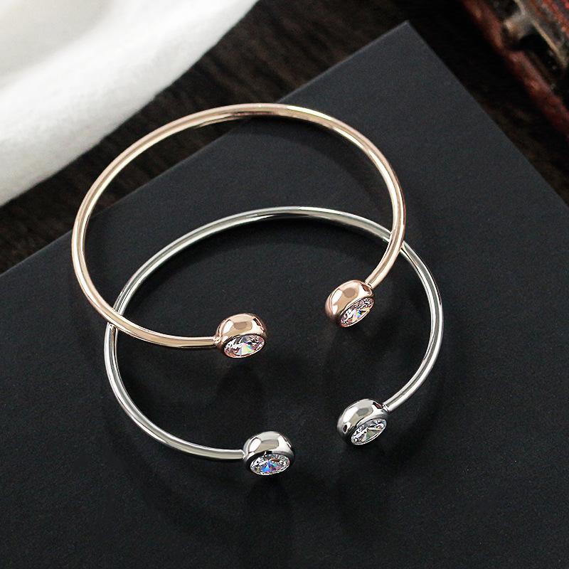 year zircon bracelet all match simple bracelet