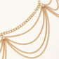 Jewelry Fashion Retro Wavy Body Chain Clothes Chain Sexy Multilayer Metal Chain Waist Chain Women
