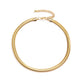 Jewelry Punk Metal Texture Snake Bone Chain Necklace Female Retro Trend Knotted Chain Necklace