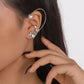 E1697 Jewelry French Elegant Butterfly Rhinestone Earrings Net Red Fairy Geometric Earrings