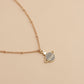 Jewelry Simple Diamond Cosmic Planet Pendant Necklace Female Light Luxury Niche Hundred Towers Necklace