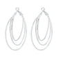 E147 Personality multi-layer fashion earrings exaggerated night trendy earrings indifferent niche earrings women