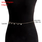 Jewelry Spice Girl Tassel Imitation Pearl Zircon Pendant Waist Chain Belt Xiaoxiang Metal Waist Chain Female