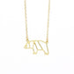 Fashion cute folding hollow panda necklace female all-match alloy animal panda exquisite collarbone chain jewelry
