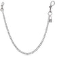 Hip-hop punk fashion metal lock waist chain personality popular jeans chain ins