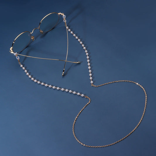 Jewelry Multifunctional Chain Symmetrical Pearl Glasses Chain Fashion Temperament Mask Mask Accessories Female