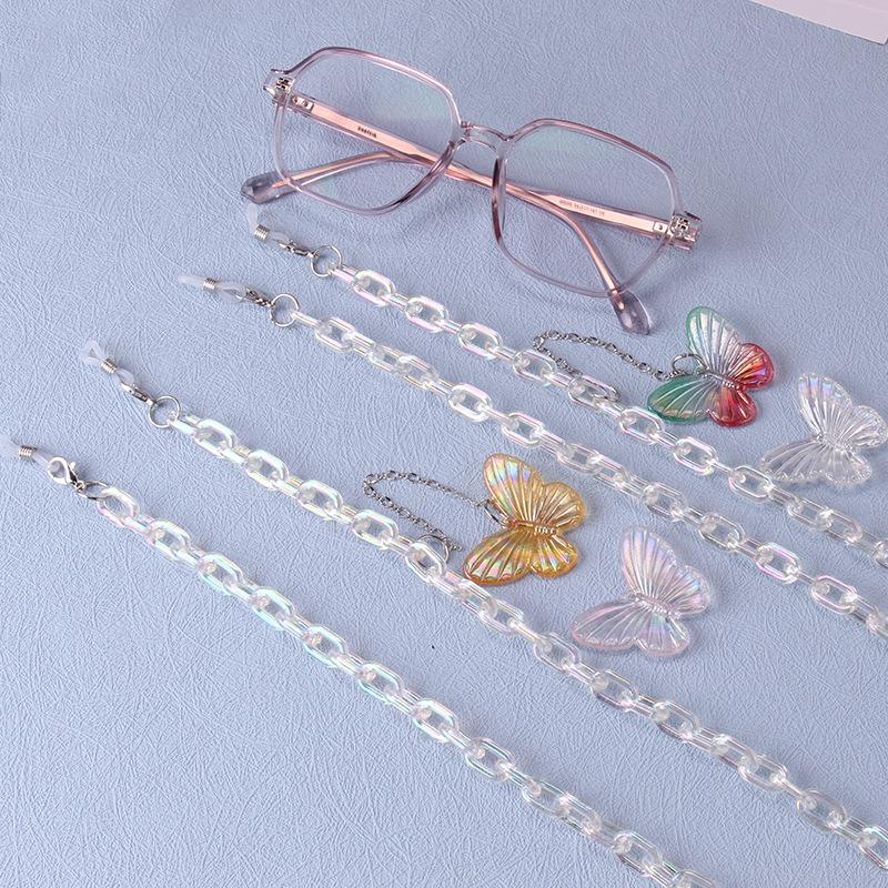 Glasses chain mask hanging chain fashion butterfly glasses hanging chain sun glasses chain