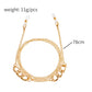 Mask hanging chain glasses hanging chain glasses chain mask chain glasses metal hanging chain metal chain