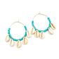 Ear Jewelry Exaggerated Shell Earrings Female Fashion Temperament Rice Bead Earrings