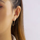 Jewelry Long section personality cold snake-shaped tassel earrings simple alloy sweet cool design sense earrings