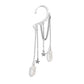 Jewelry Creative Imitation Crystal Tassel Elf Earring Female Simple Single Chain Star Earrings