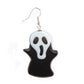 Niche design funny little monster acrylic drop oil pendant earrings personality trend earrings