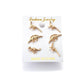 Spring Small Animal Dinosaur Set Personality Earrings Couple Earrings Earrings Studs