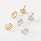 R797 jewelry personality snake-shaped LOVE exaggerated ring circle lettering simple metal ring