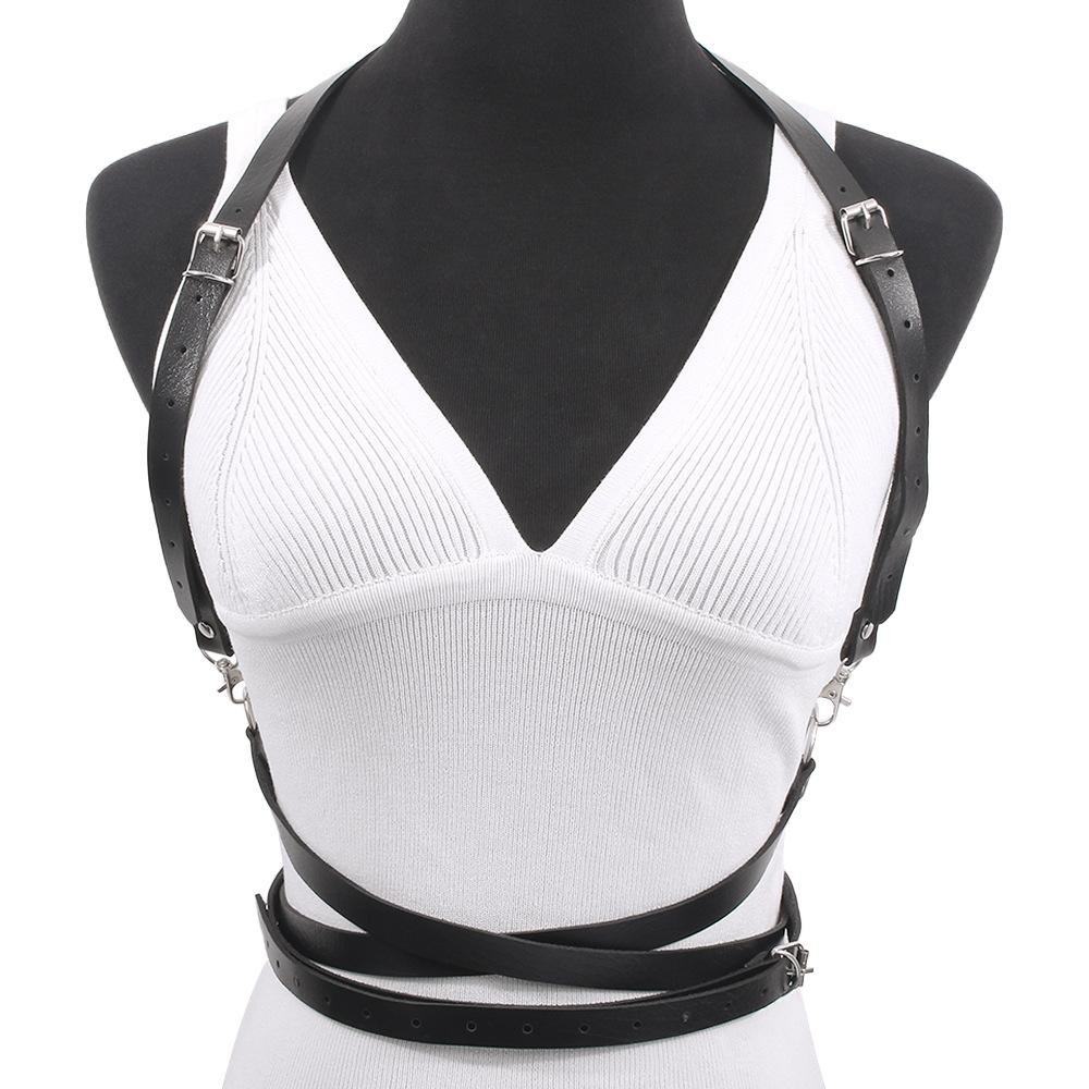 C263 accessories fashion cool hip-hop sweet cool waist chain personality exaggerated sling integrated body chain female