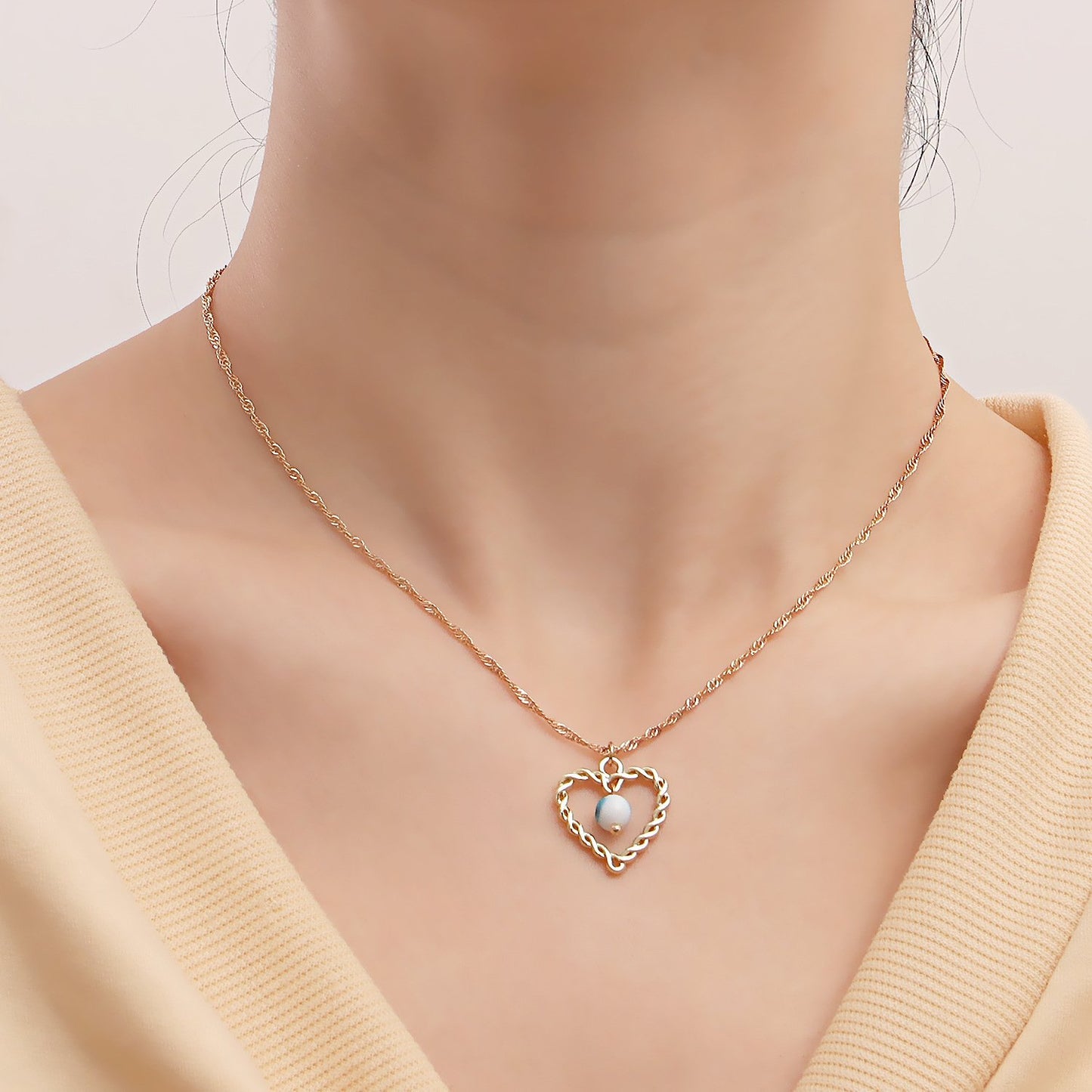 Jewelry Versatile Devil's Eye Personality Clavicle Necklace Simple Blue Eyes Love Necklace Female