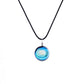 Harajuku Universe Fantasy Star Pendant Time Gem Handmade Glass Ball Luminous Necklace Jewelry