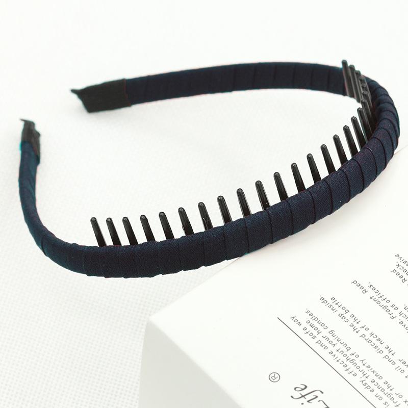 Around the cloth hairpin fabric multi-tooth thin headband stall 2 yuan hair accessories