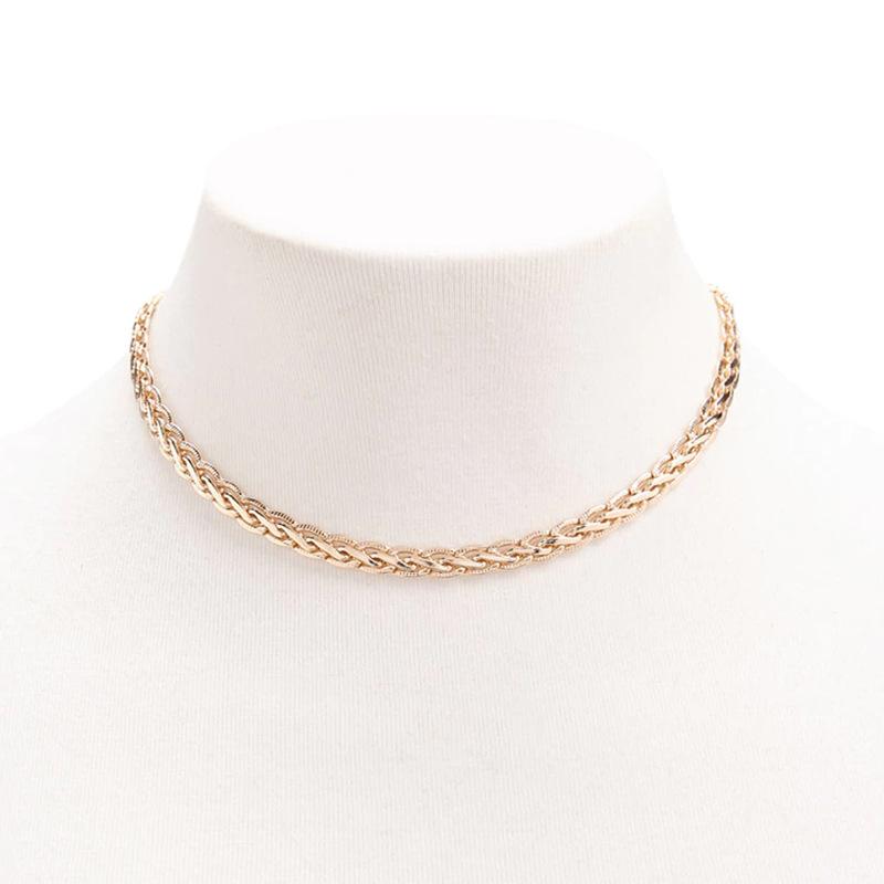 Jewelry Fashion Handmade Simple Snake Chain Clavicle Chain Collar Necklace Trendy Women