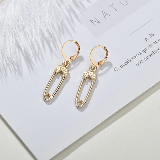 Accessories Popular Sex Pin Earrings Fashion Simple Alloy Earrings