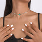 N1644 Jewelry Rhinestone Heart Temperament Single Layer Necklace Fairy Spirit Fairy Spirit Net Red Popular Necklace